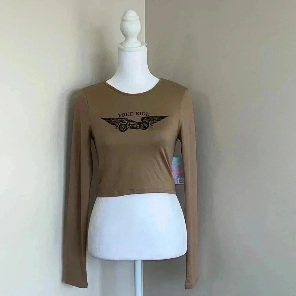 Liz and Sara Cropped Cutout Top​​